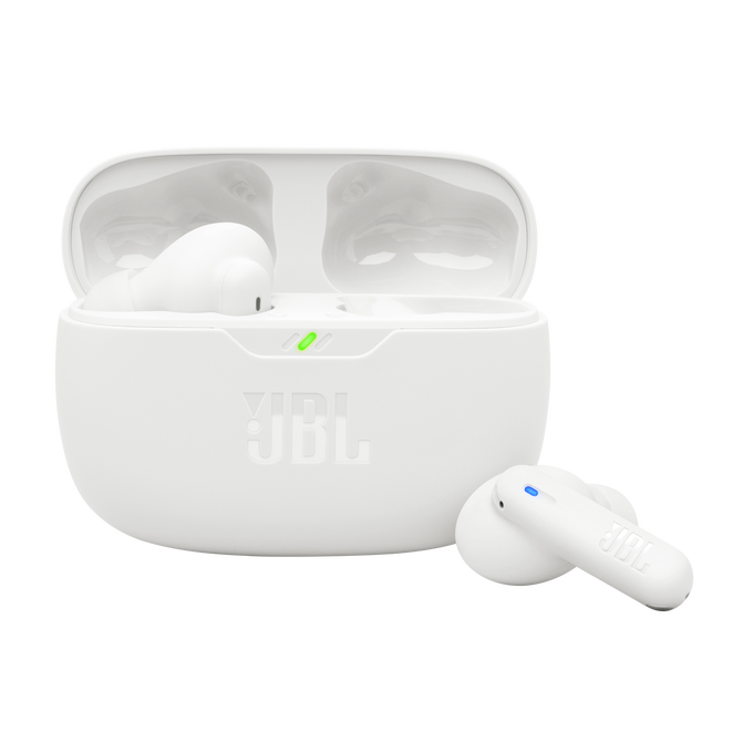 JBL Wave Beam 2 - White - True Wireless Noise Cancelling Earbuds - Hero image number null